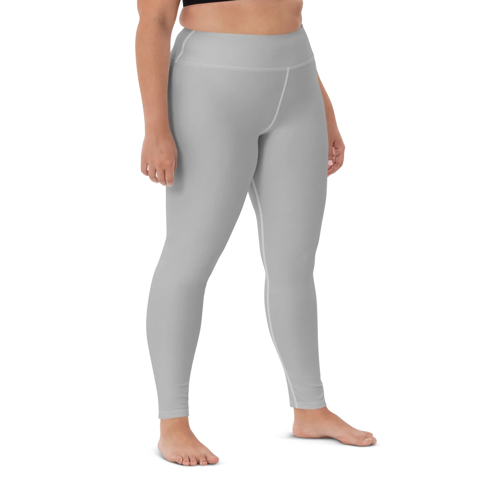 Yoga Leggings Leggings AwRans Clothing all-over-print-yoga-leggings-white-right-front-68773bd3adb7d