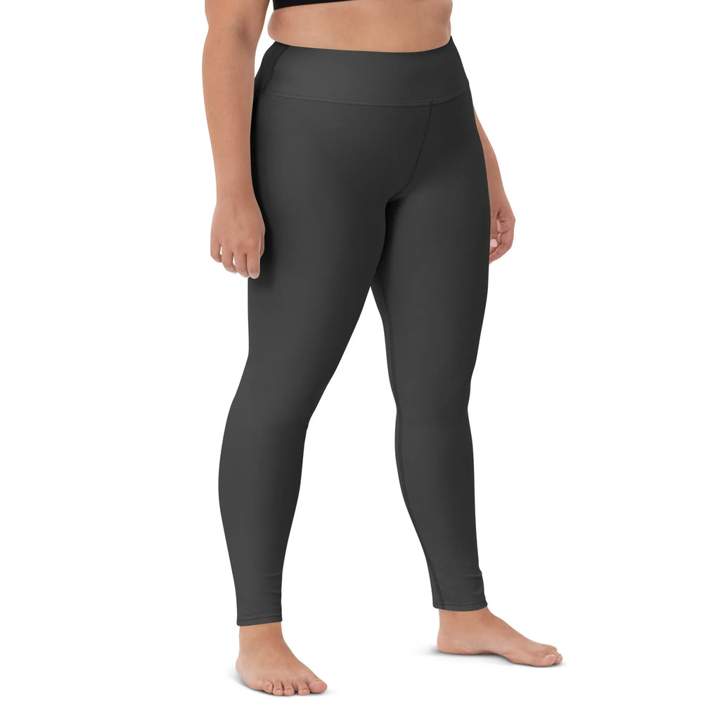 Yoga Leggings Leggings AwRans Clothing all-over-print-yoga-leggings-white-right-front-68773c4f73e7a