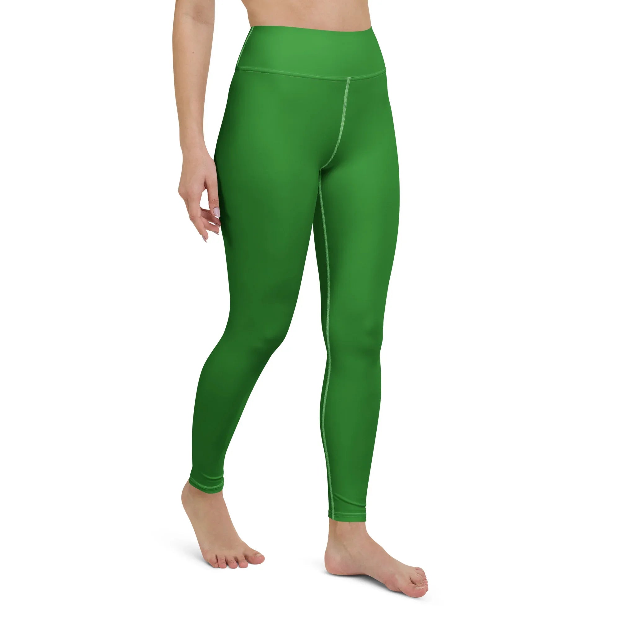 Yoga Leggings Leggings AwRans Clothing all-over-print-yoga-leggings-white-right-front-68773c8e54b38