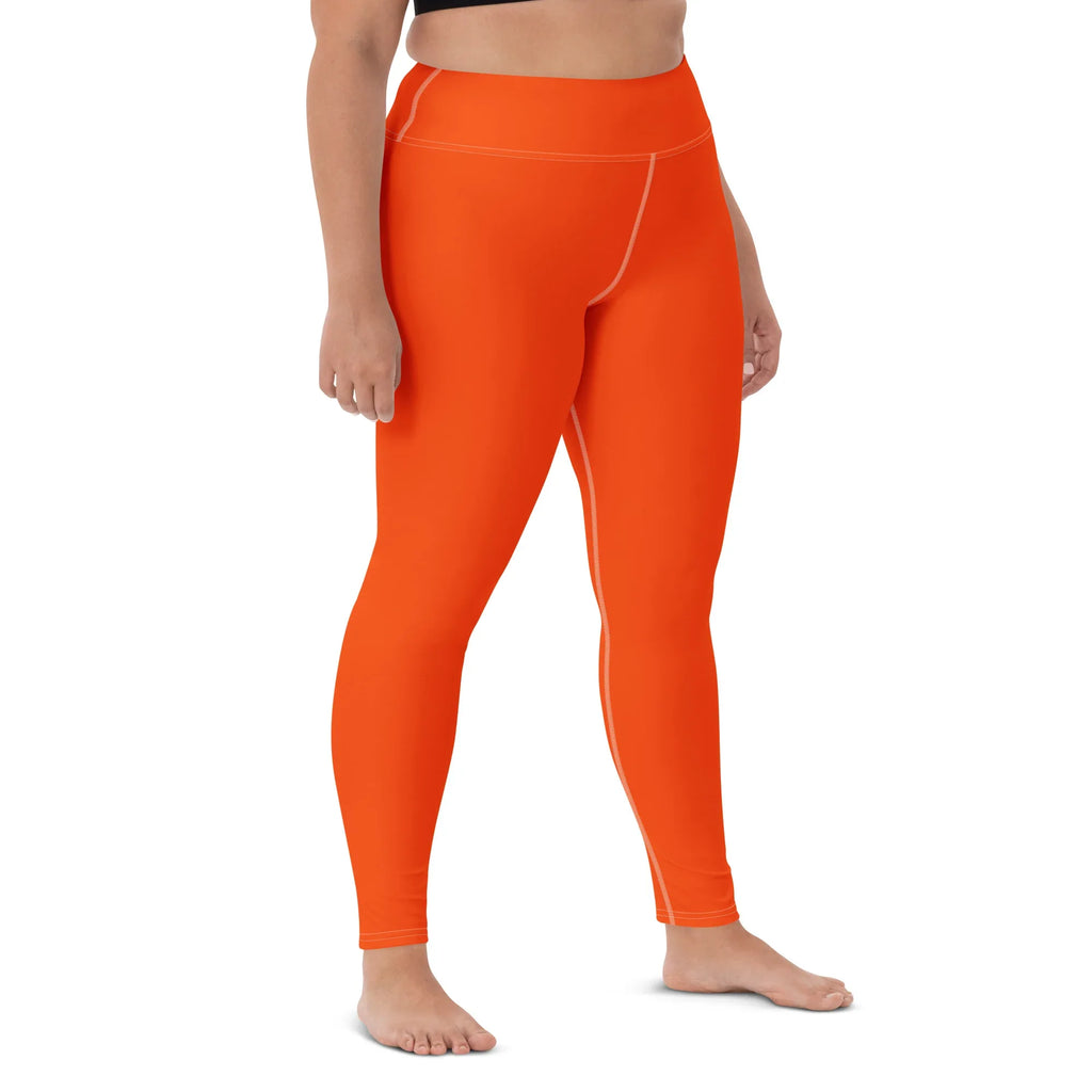 Yoga Leggings Leggings AwRans Clothing all-over-print-yoga-leggings-white-right-front-68773ccd14b83