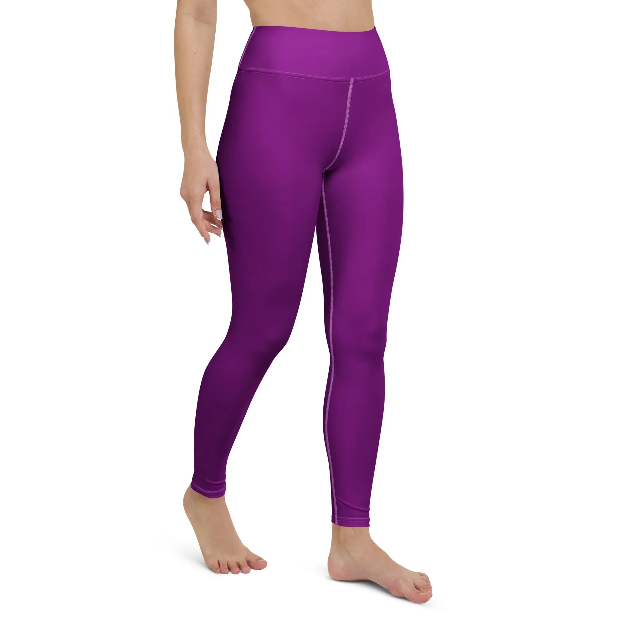 Yoga Leggings Leggings AwRans Clothing all-over-print-yoga-leggings-white-right-front-68773d4bcb0ab