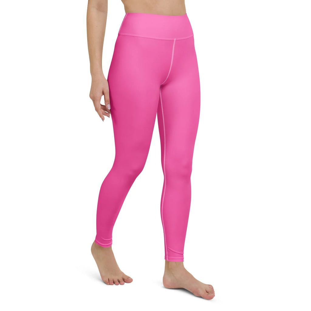 Yoga Leggings Leggings AwRans Clothing all-over-print-yoga-leggings-white-right-front-68773d8be327e