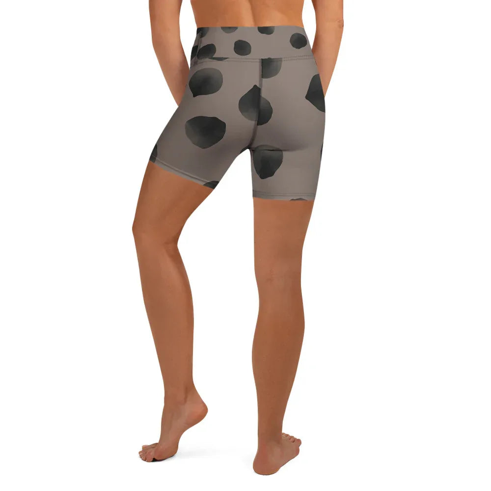Yoga Shorts Yoga Shorts AwRans Clothing all-over-print-yoga-shorts-white-back-688093d8d8679