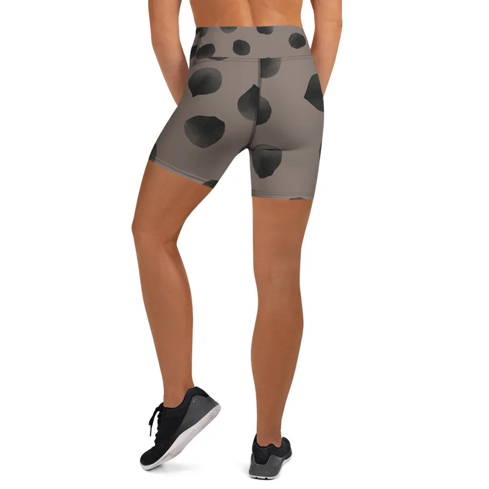 Yoga Shorts Yoga Shorts AwRans Clothing all-over-print-yoga-shorts-white-back-688093d8d93a2