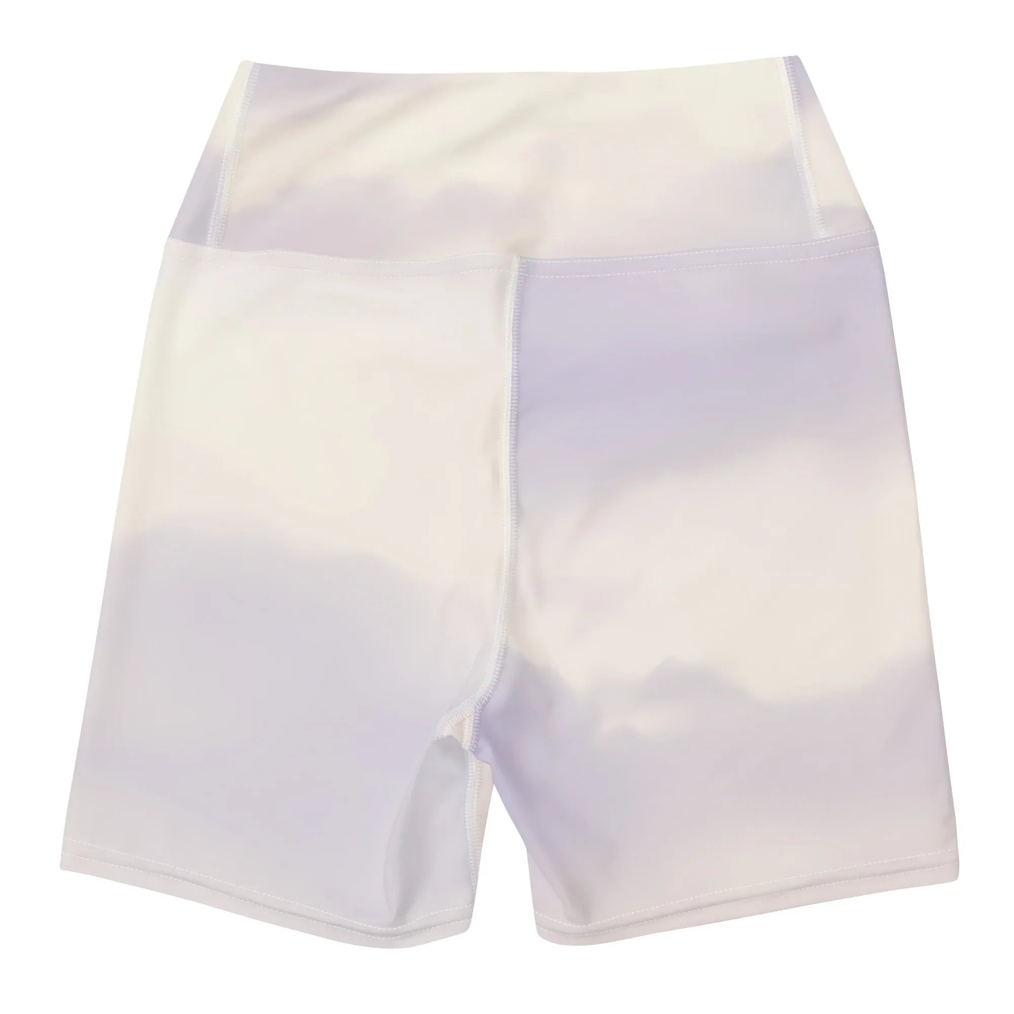 Yoga Shorts Yoga Shorts AwRans Clothing all-over-print-yoga-shorts-white-back-6880959101c0e