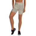Yoga Shorts XL Yoga Shorts AwRans Clothing all-over-print-yoga-shorts-white-front-688094419f09f