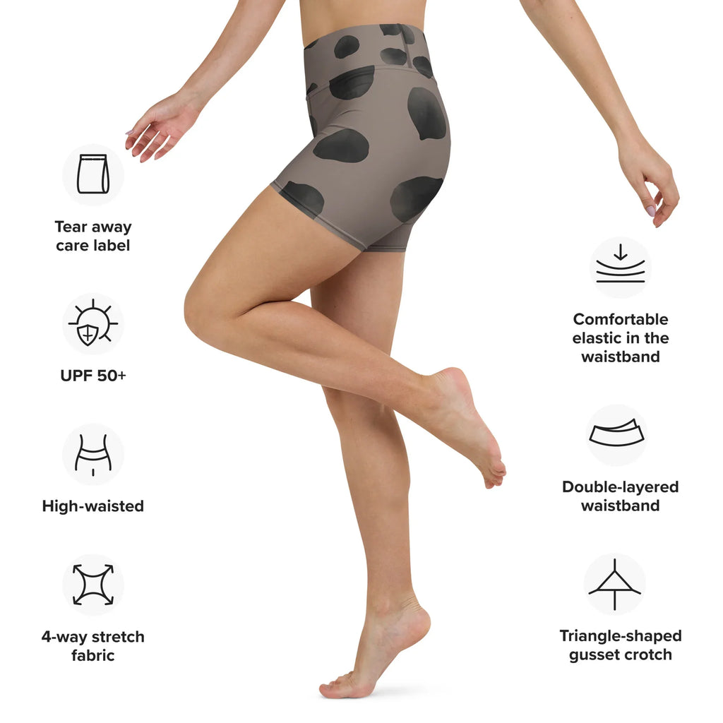 Yoga Shorts Yoga Shorts AwRans Clothing all-over-print-yoga-shorts-white-left-688093d8d8c1e