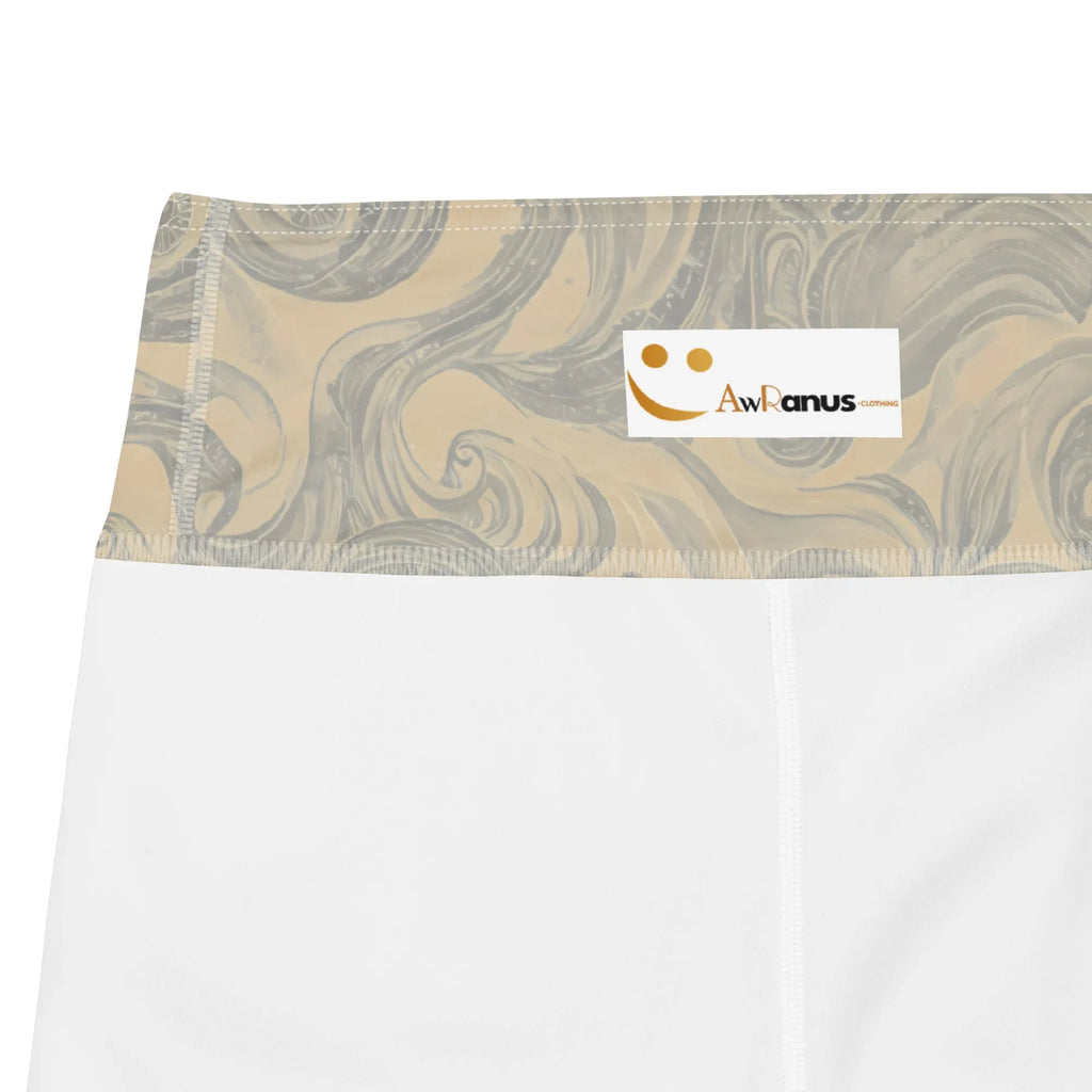 Yoga Shorts Yoga Shorts AwRans Clothing all-over-print-yoga-shorts-white-product-details-6880940ee8a9c