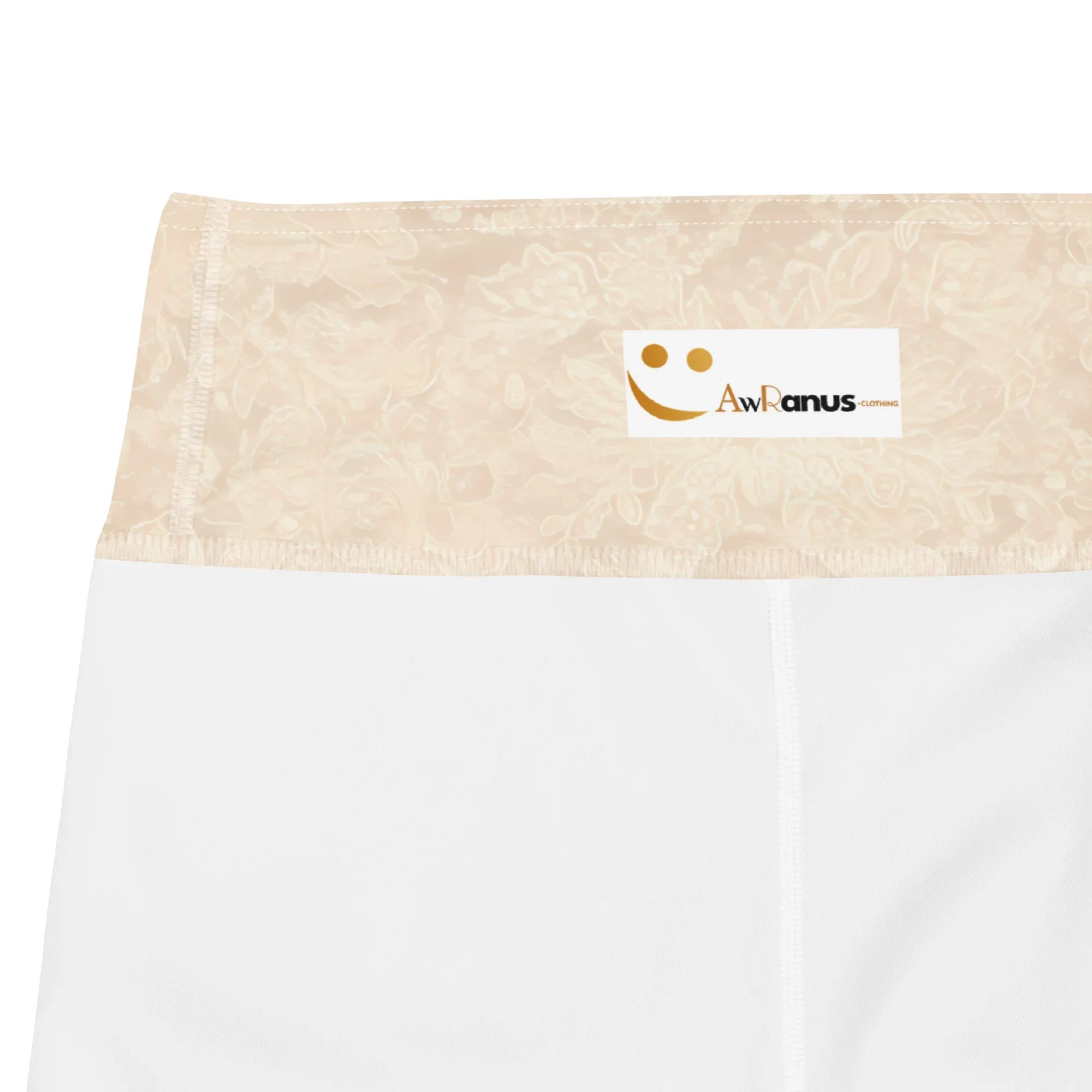 Yoga Shorts Yoga Shorts AwRans Clothing all-over-print-yoga-shorts-white-product-details-688094aad7e15