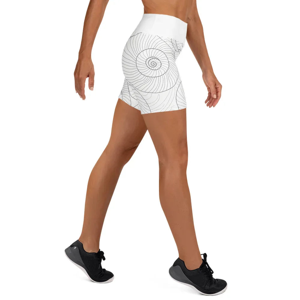 Yoga Shorts Yoga Shorts AwRans Clothing all-over-print-yoga-shorts-white-right-6880aea14b2a1