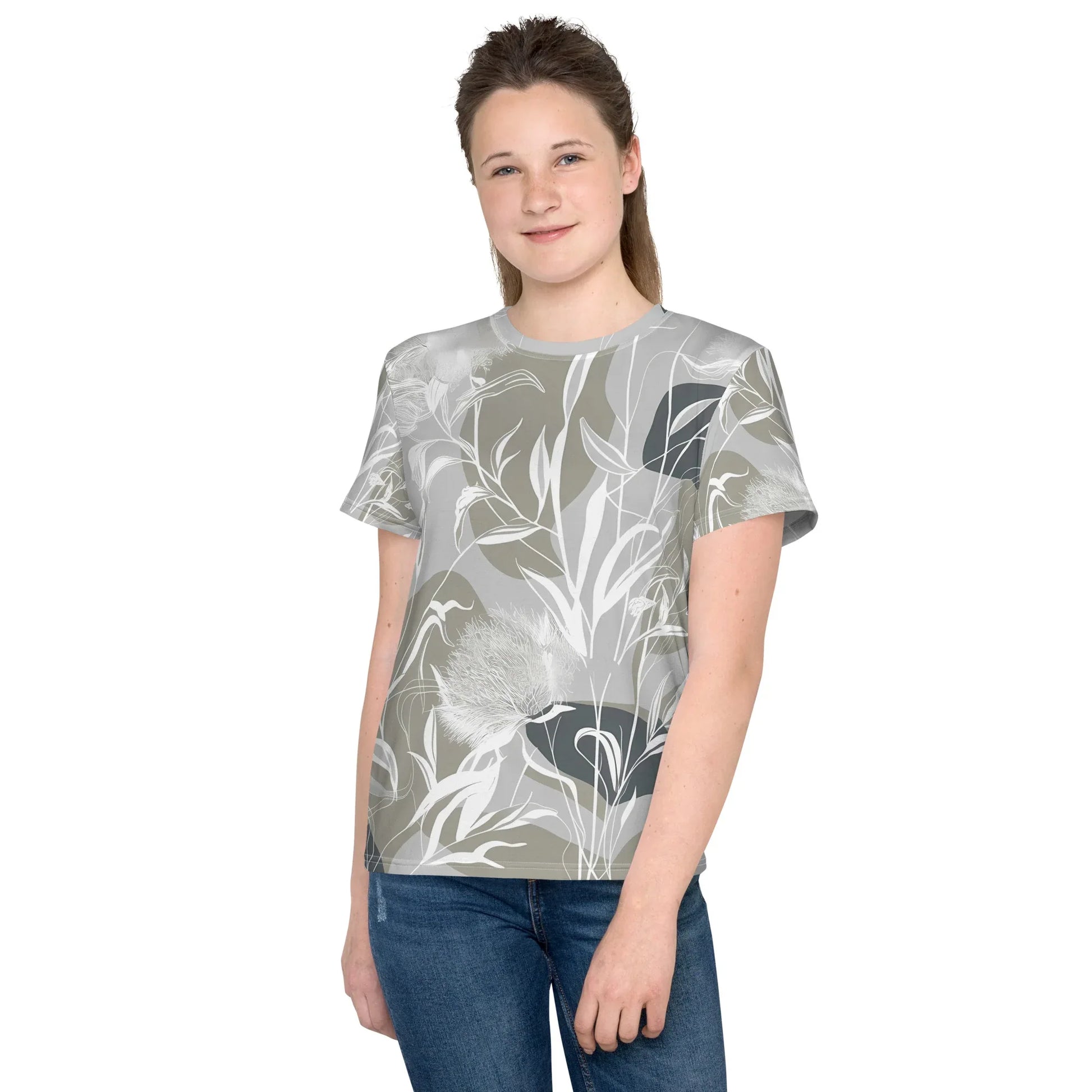 Youth Crew Neck T-Shirt - AwRans Clothing