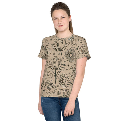 Youth Crew Neck T-Shirt - AwRans Clothing