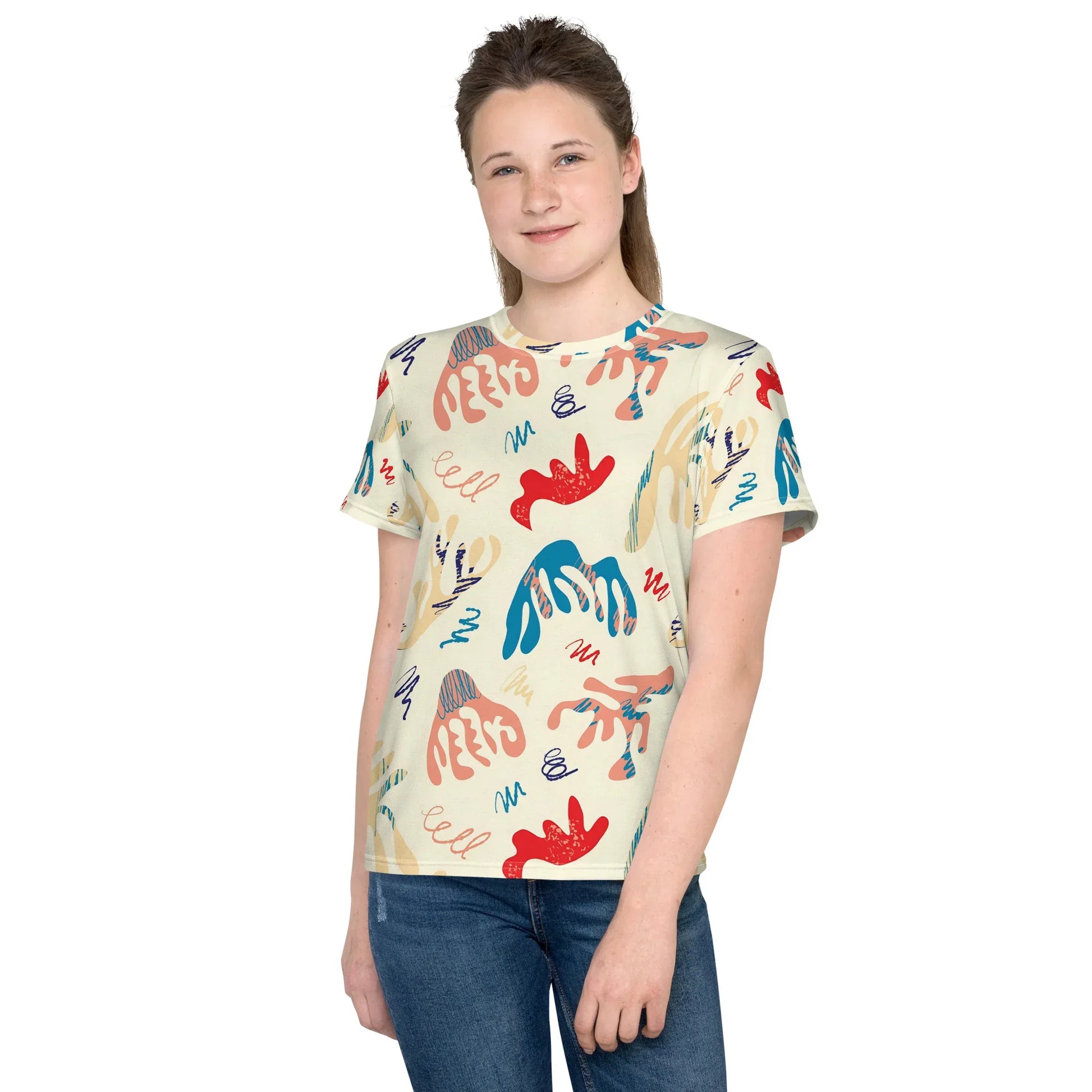 Youth Crew Neck T-Shirt - AwRans Clothing