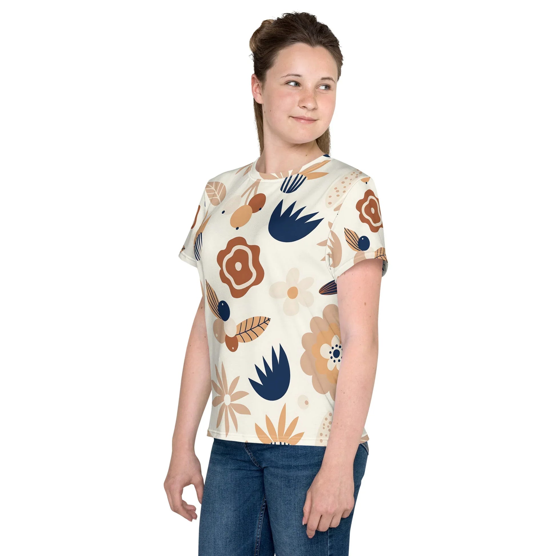 Youth Crew Neck T-Shirt - AwRans Clothing