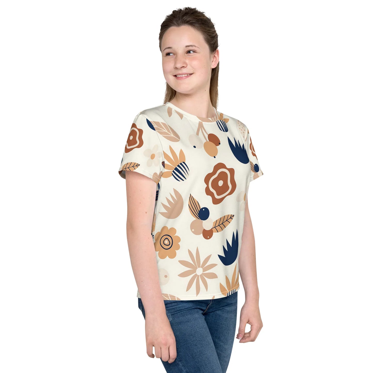 Youth Crew Neck T-Shirt - AwRans Clothing