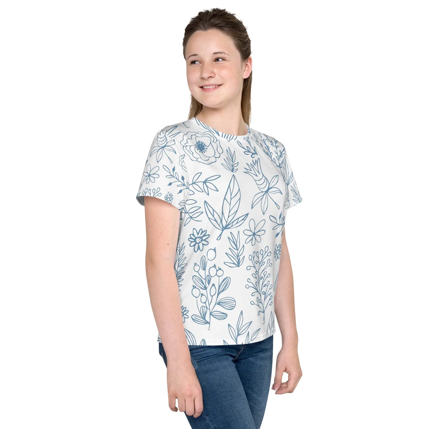 Youth Crew Neck T-Shirt - AwRans Clothing