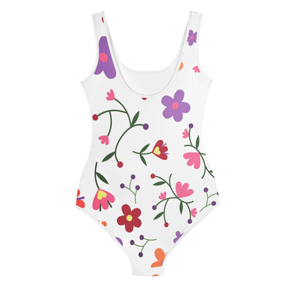All-Over Print Youth Swimsuit - AwRans Clothing