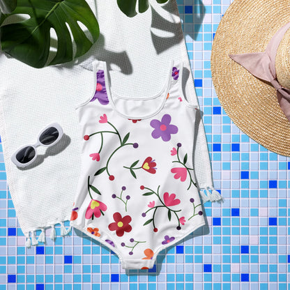 All-Over Print Youth Swimsuit - AwRans Clothing