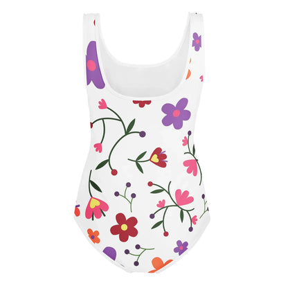 All-Over Print Youth Swimsuit - AwRans Clothing
