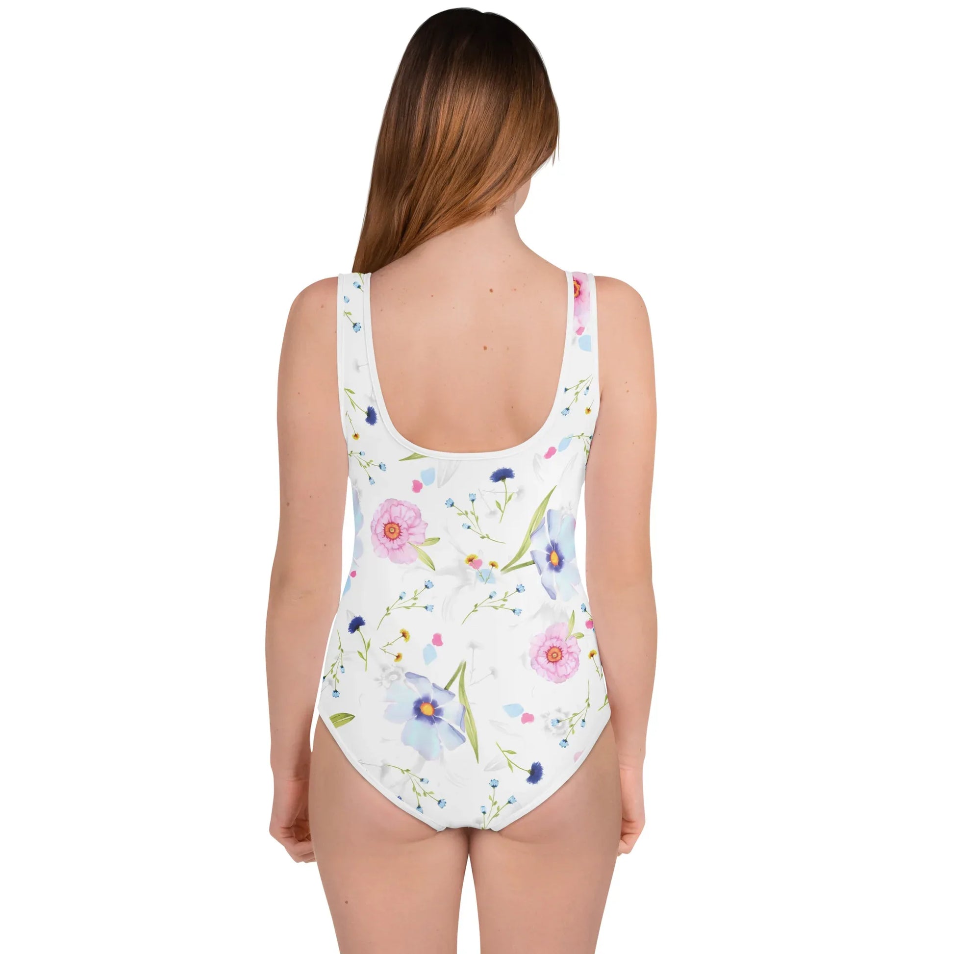 All-Over Print Youth Swimsuit - AwRans Clothing