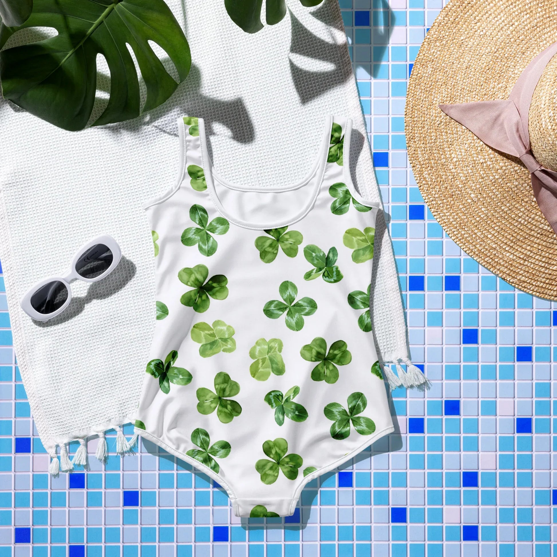 All-Over Print Youth Swimsuit - AwRans Clothing