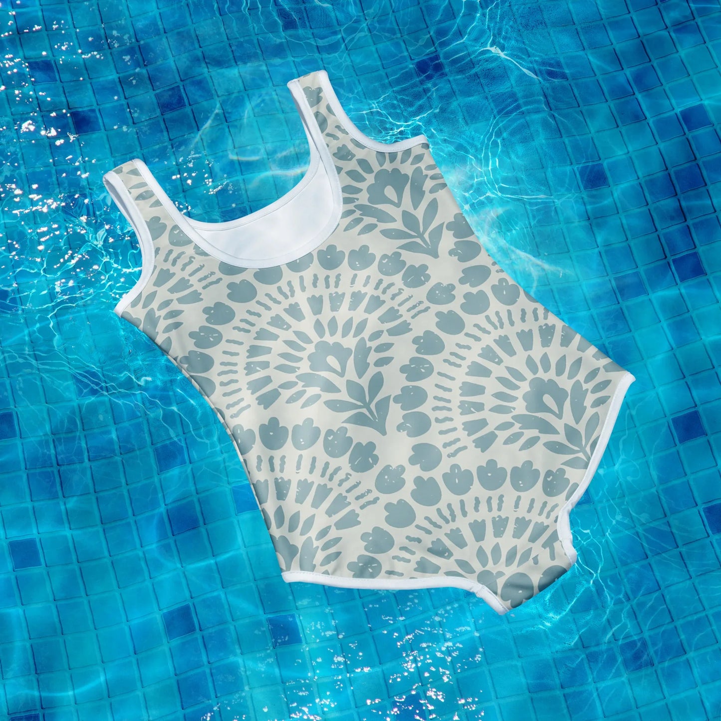 All-Over Print Youth Swimsuit - AwRans Clothing