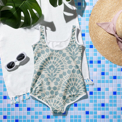 All-Over Print Youth Swimsuit - AwRans Clothing