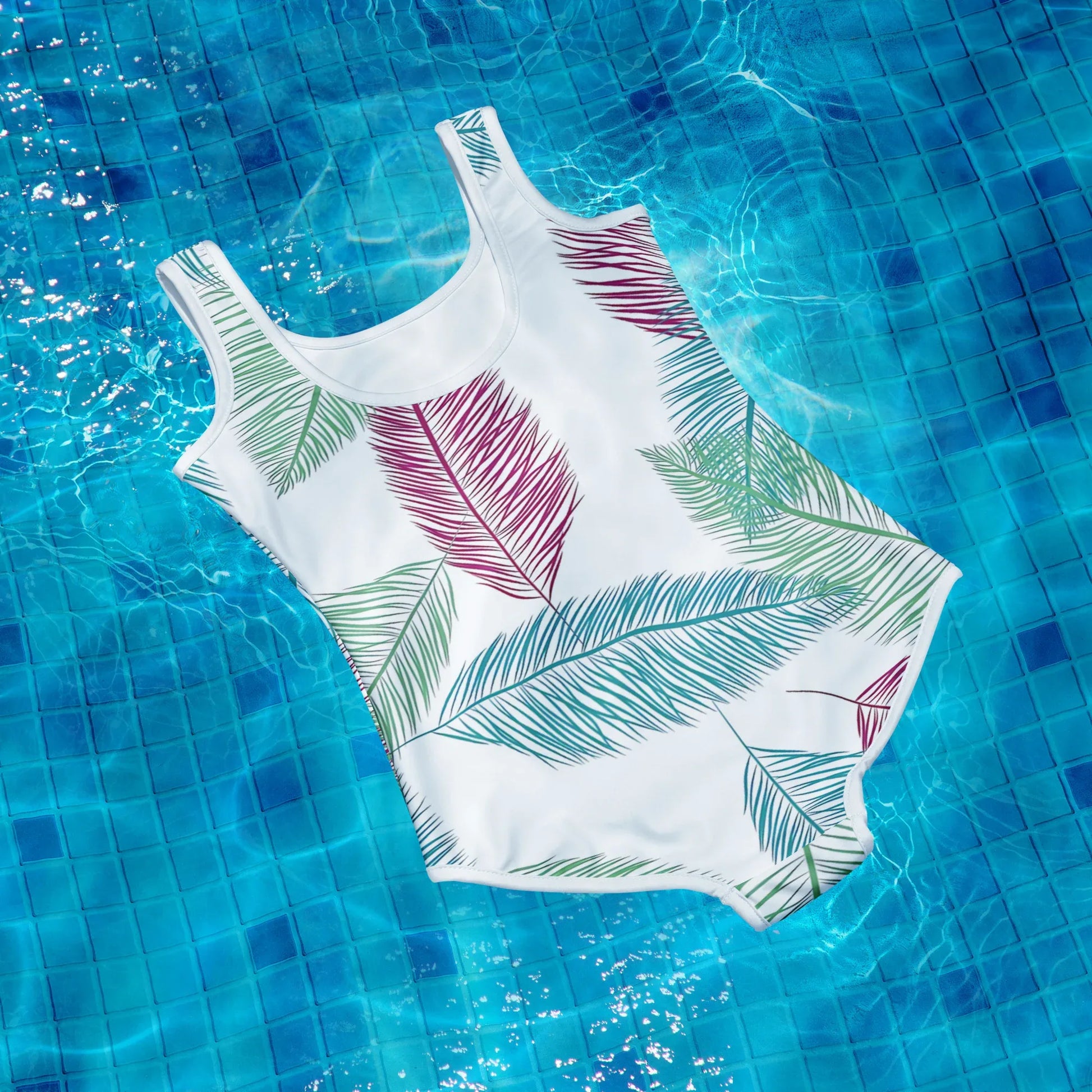 All-Over Print Youth Swimsuit - AwRans Clothing