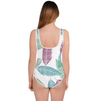All-Over Print Youth Swimsuit - AwRans Clothing