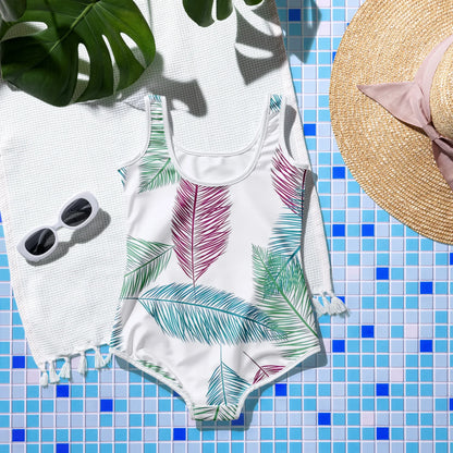 All-Over Print Youth Swimsuit - AwRans Clothing