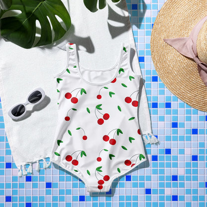 All-Over Print Youth Swimsuit - AwRans Clothing