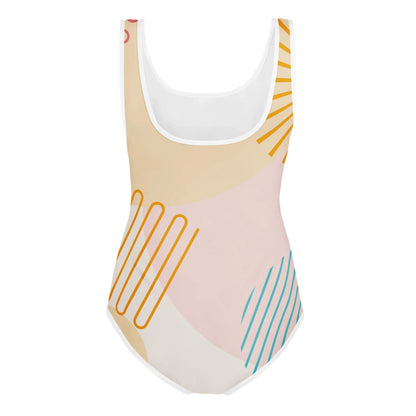 All-Over Print Youth Swimsuit - AwRans Clothing
