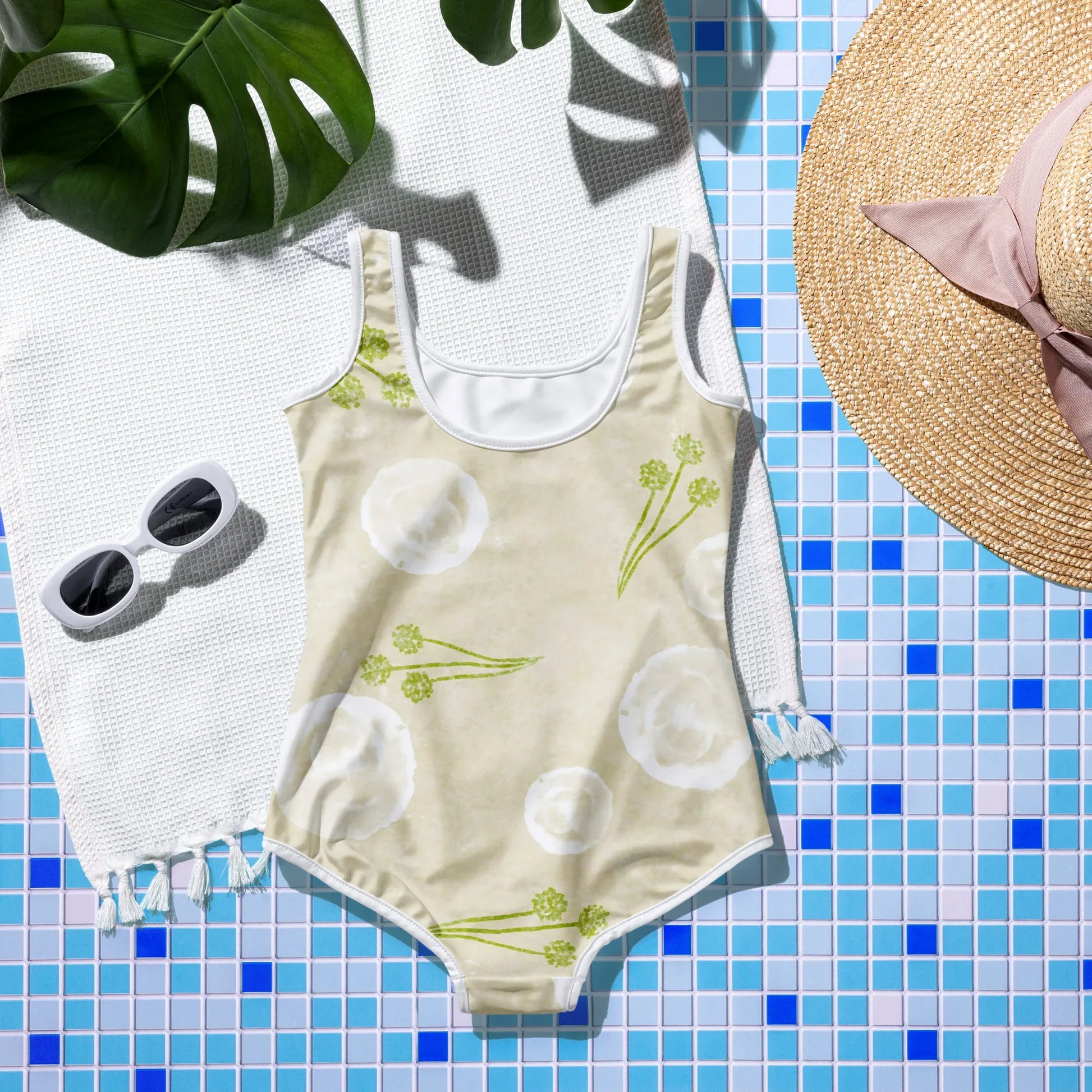 All-Over Print Youth Swimsuit - AwRans Clothing