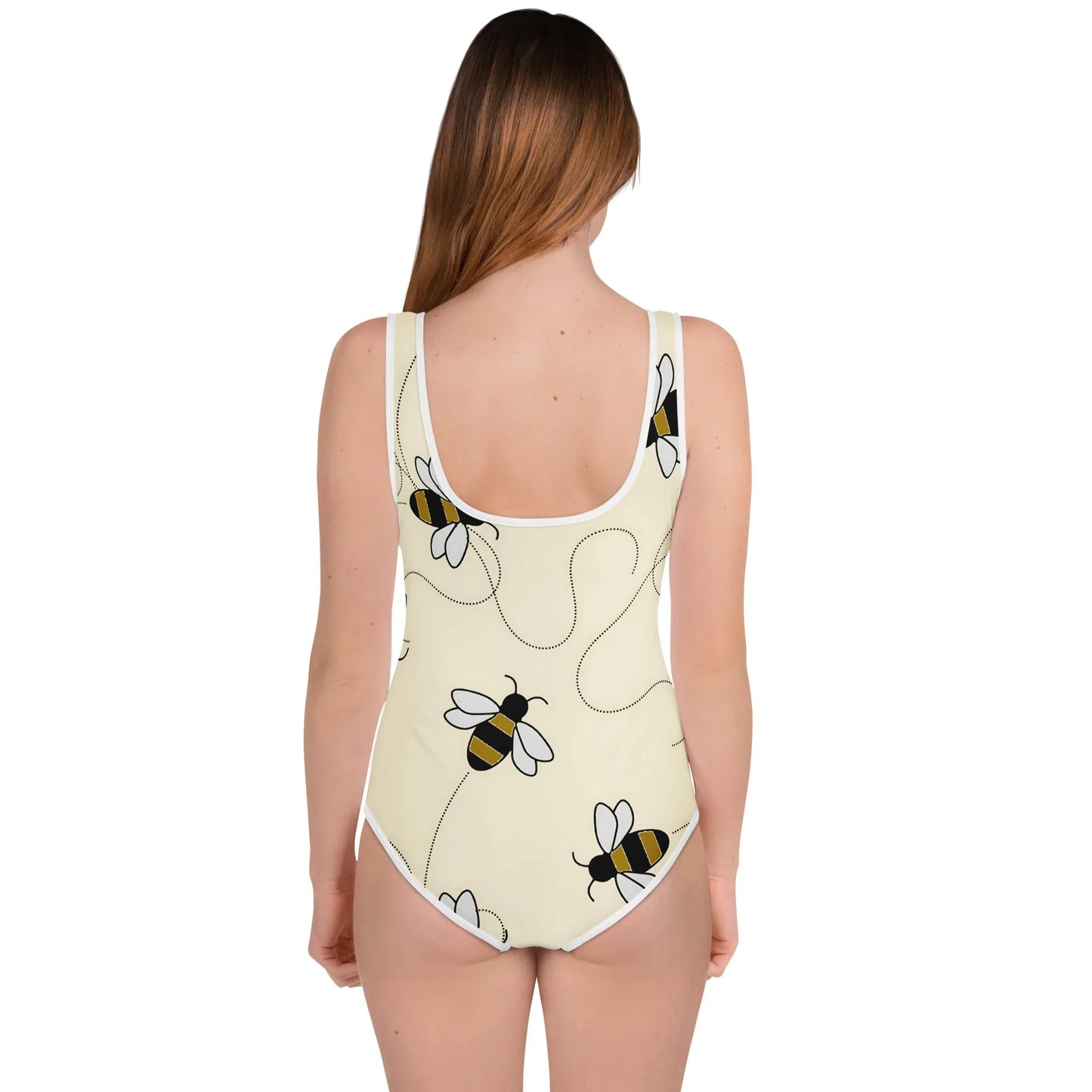 All-Over Print Youth Swimsuit - AwRans Clothing