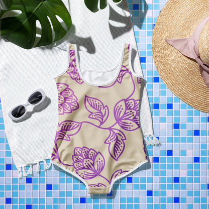 All-Over Print Youth Swimsuit - AwRans Clothing