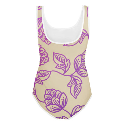 All-Over Print Youth Swimsuit - AwRans Clothing