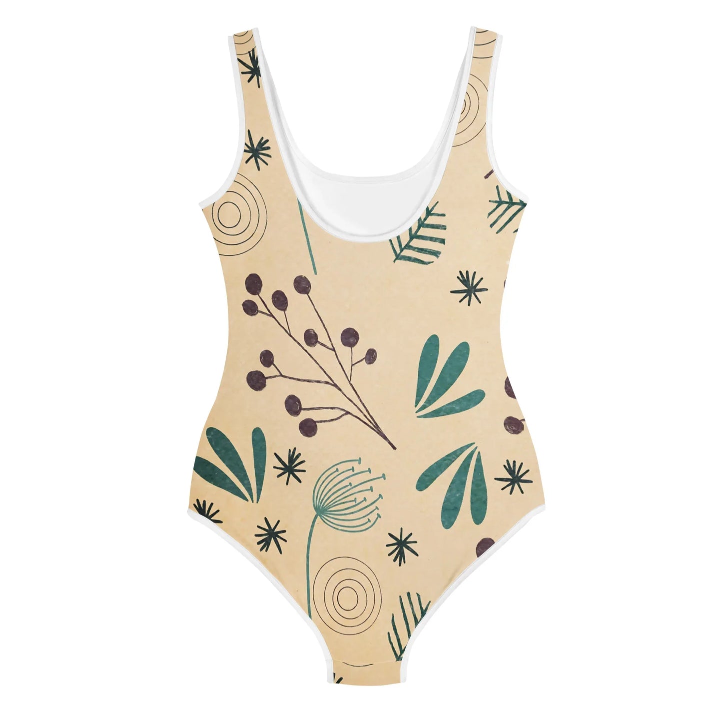 All-Over Print Youth Swimsuit - AwRans Clothing