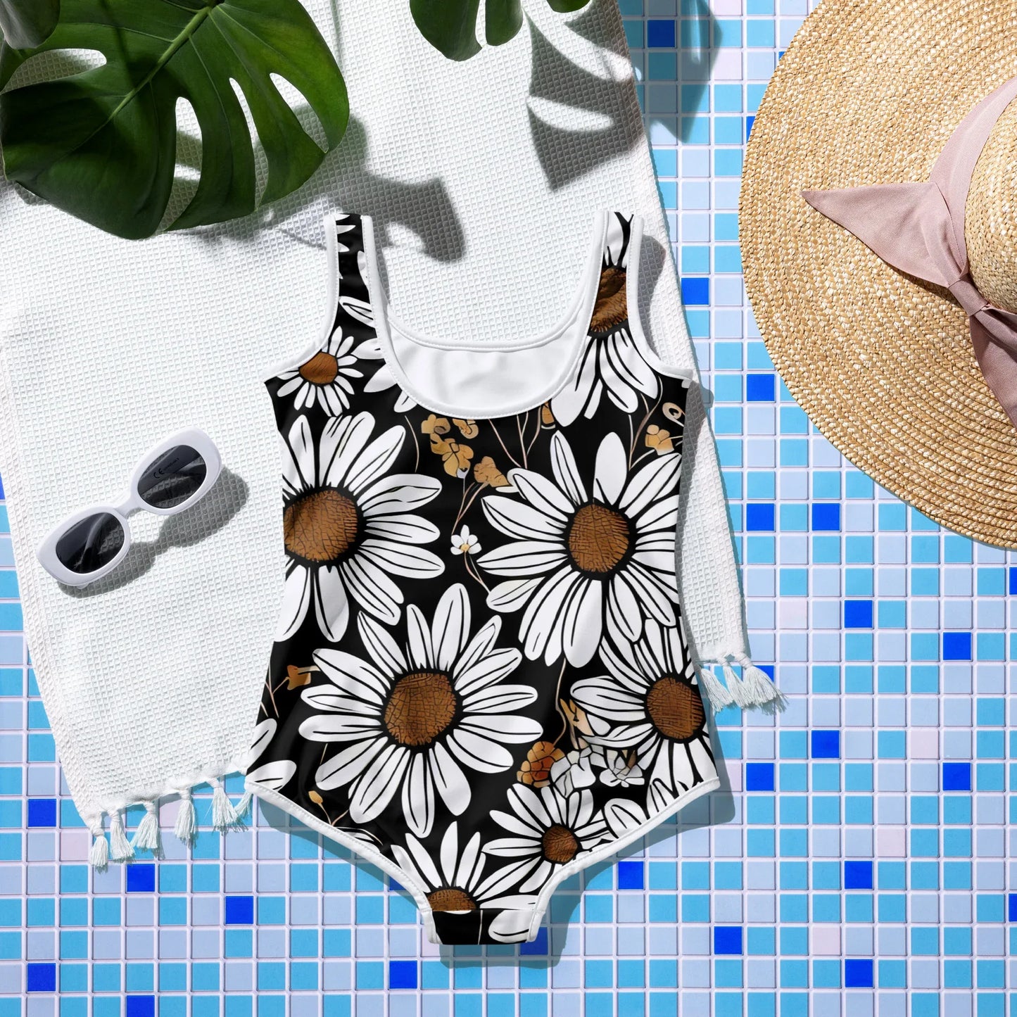 All-Over Print Youth Swimsuit - AwRans Clothing