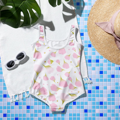 All-Over Print Youth Swimsuit - AwRans Clothing