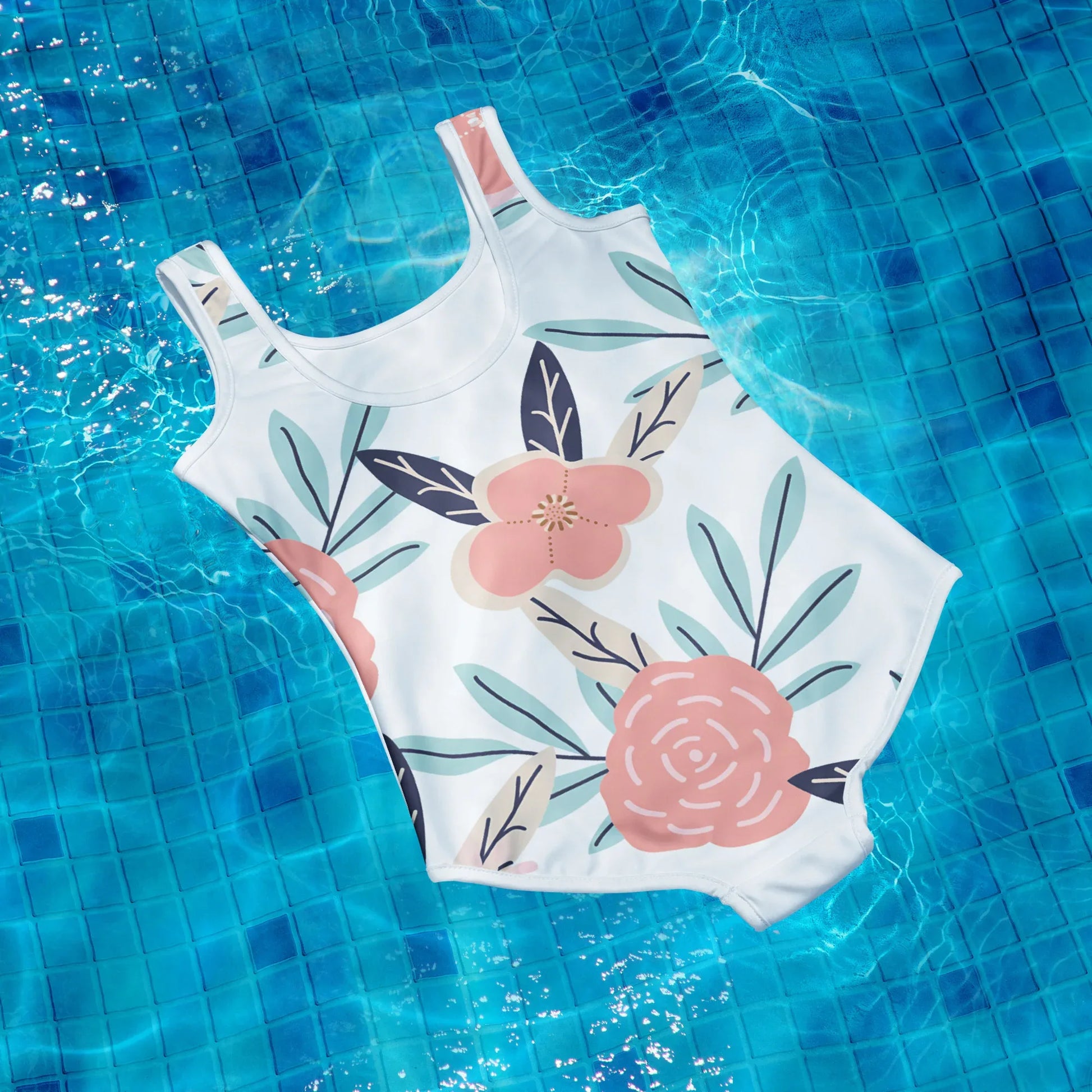 All-Over Print Youth Swimsuit - AwRans Clothing