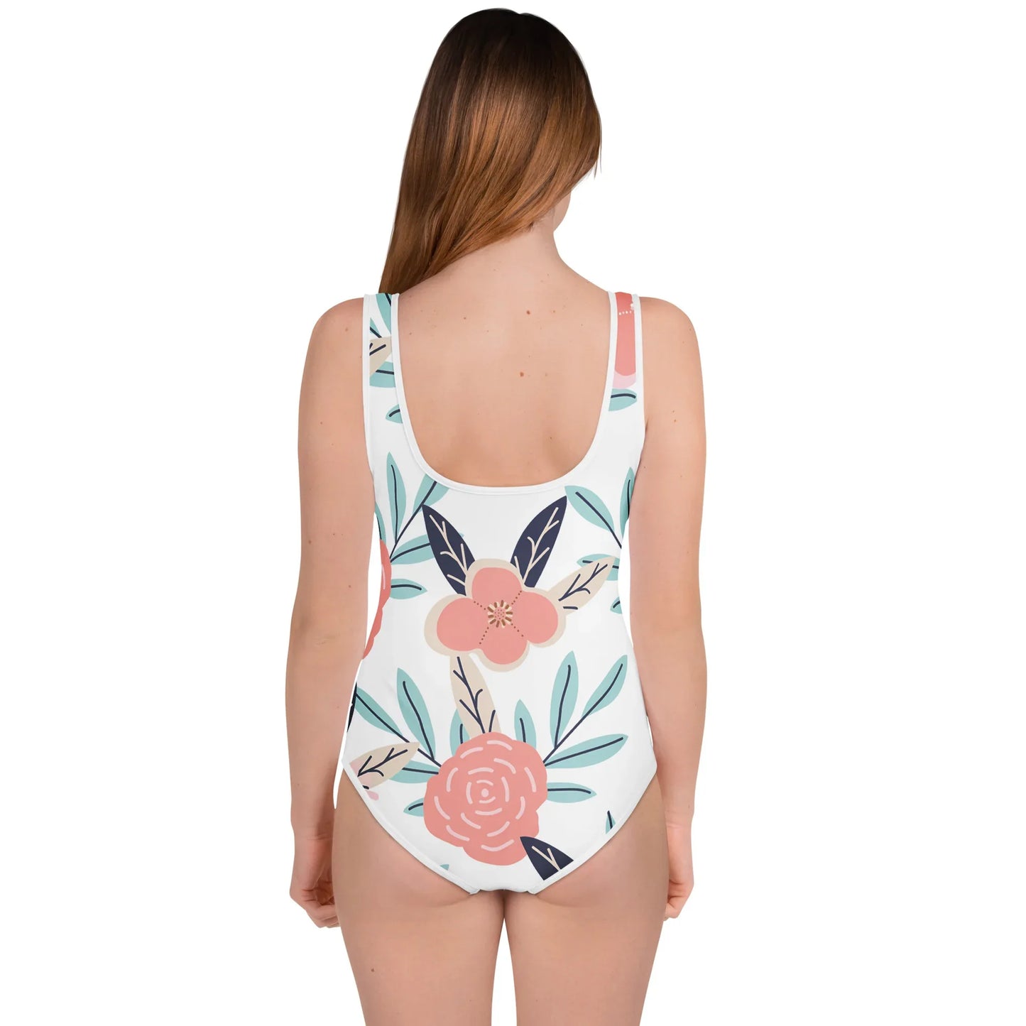 All-Over Print Youth Swimsuit - AwRans Clothing