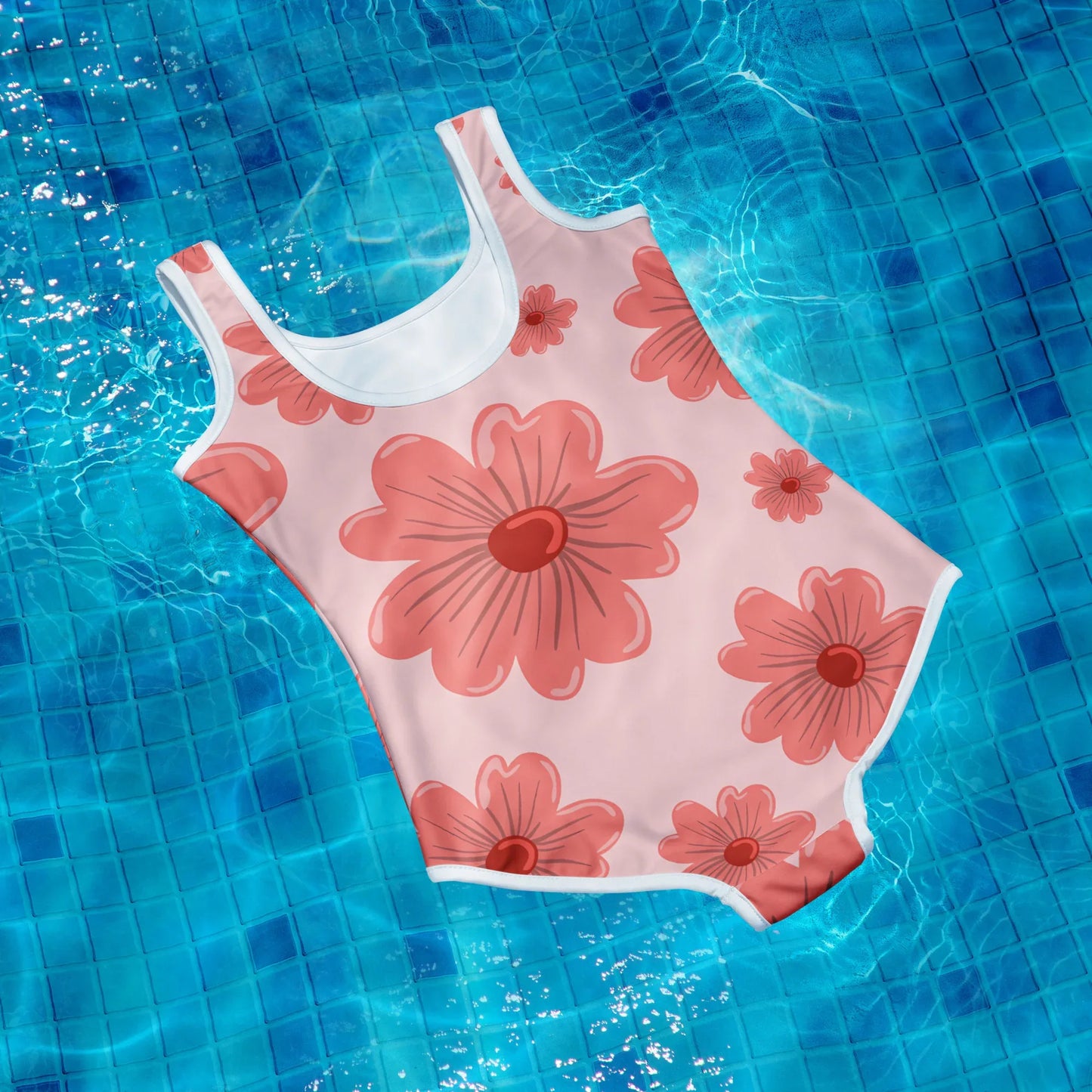 All-Over Print Youth Swimsuit - AwRans Clothing