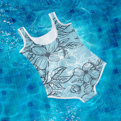 All-Over Print Youth Swimsuit - AwRans Clothing