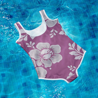 All-Over Print Youth Swimsuit - AwRans Clothing