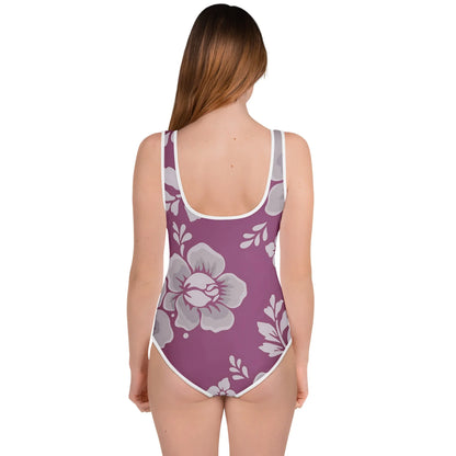 All-Over Print Youth Swimsuit - AwRans Clothing