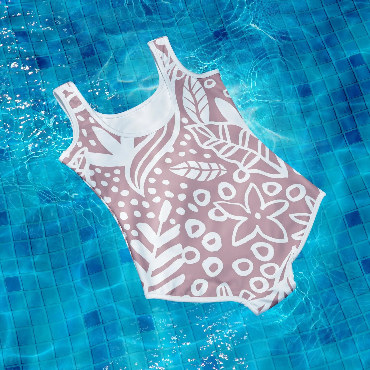 All-Over Print Youth Swimsuit - AwRans Clothing