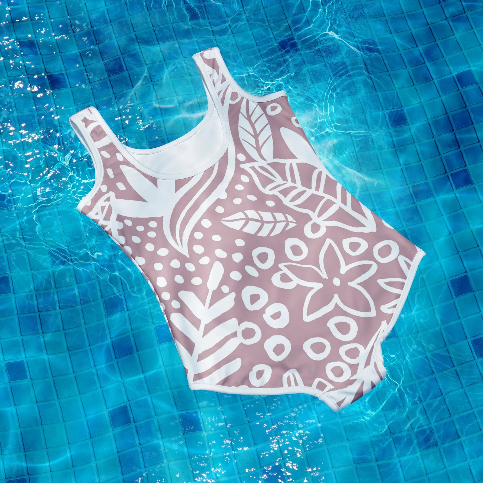 All-Over Print Youth Swimsuit - AwRans Clothing