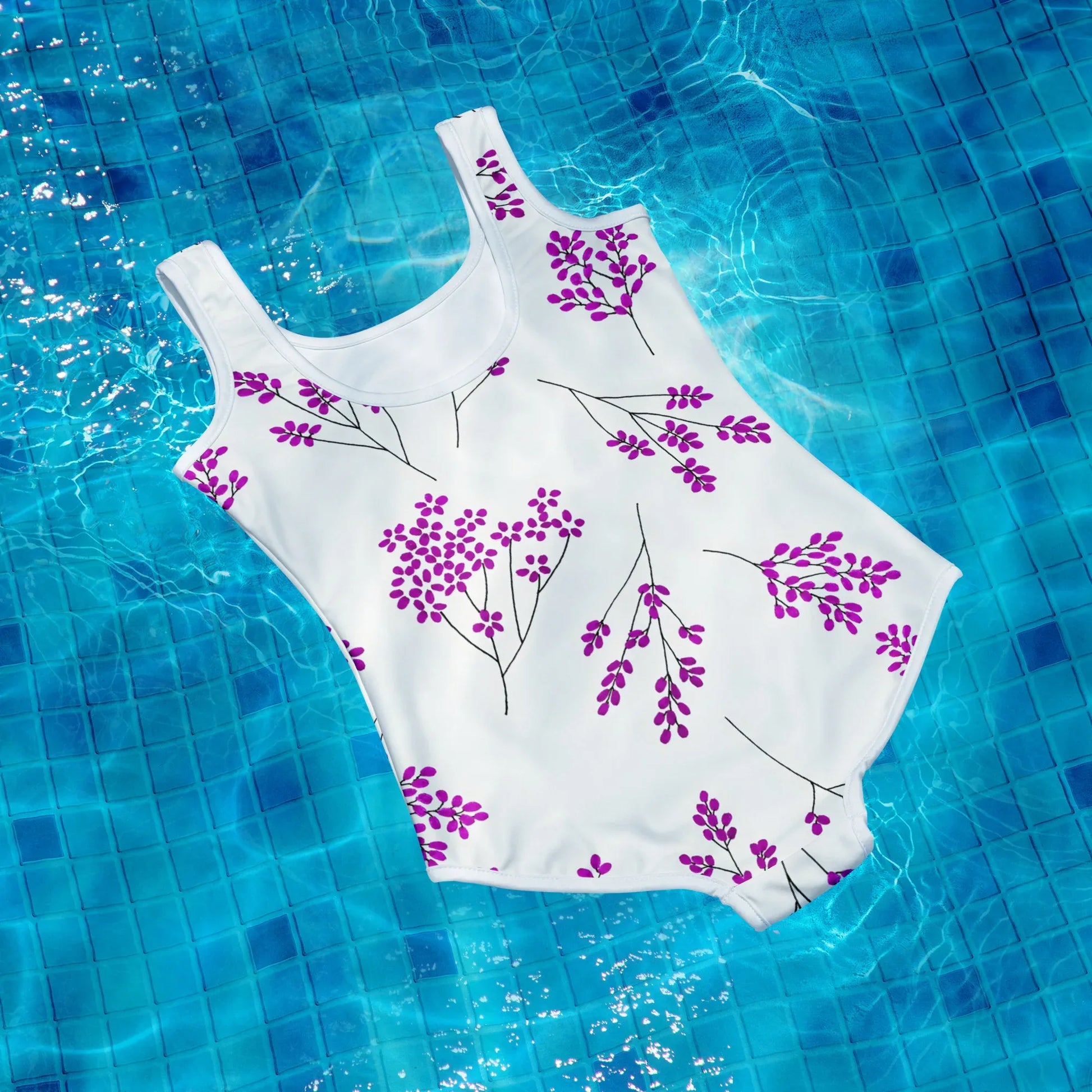 All-Over Print Youth Swimsuit - AwRans Clothing