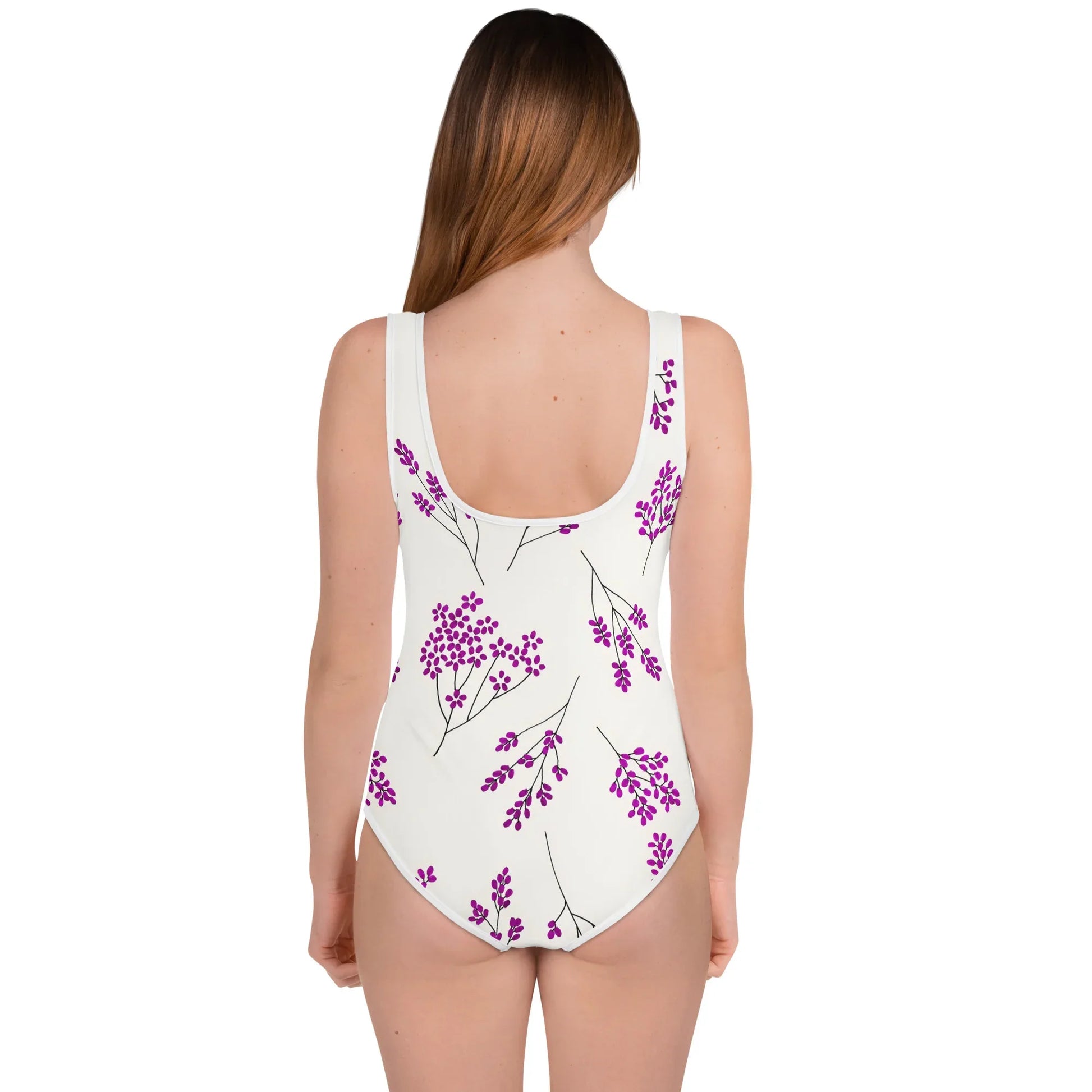 All-Over Print Youth Swimsuit - AwRans Clothing