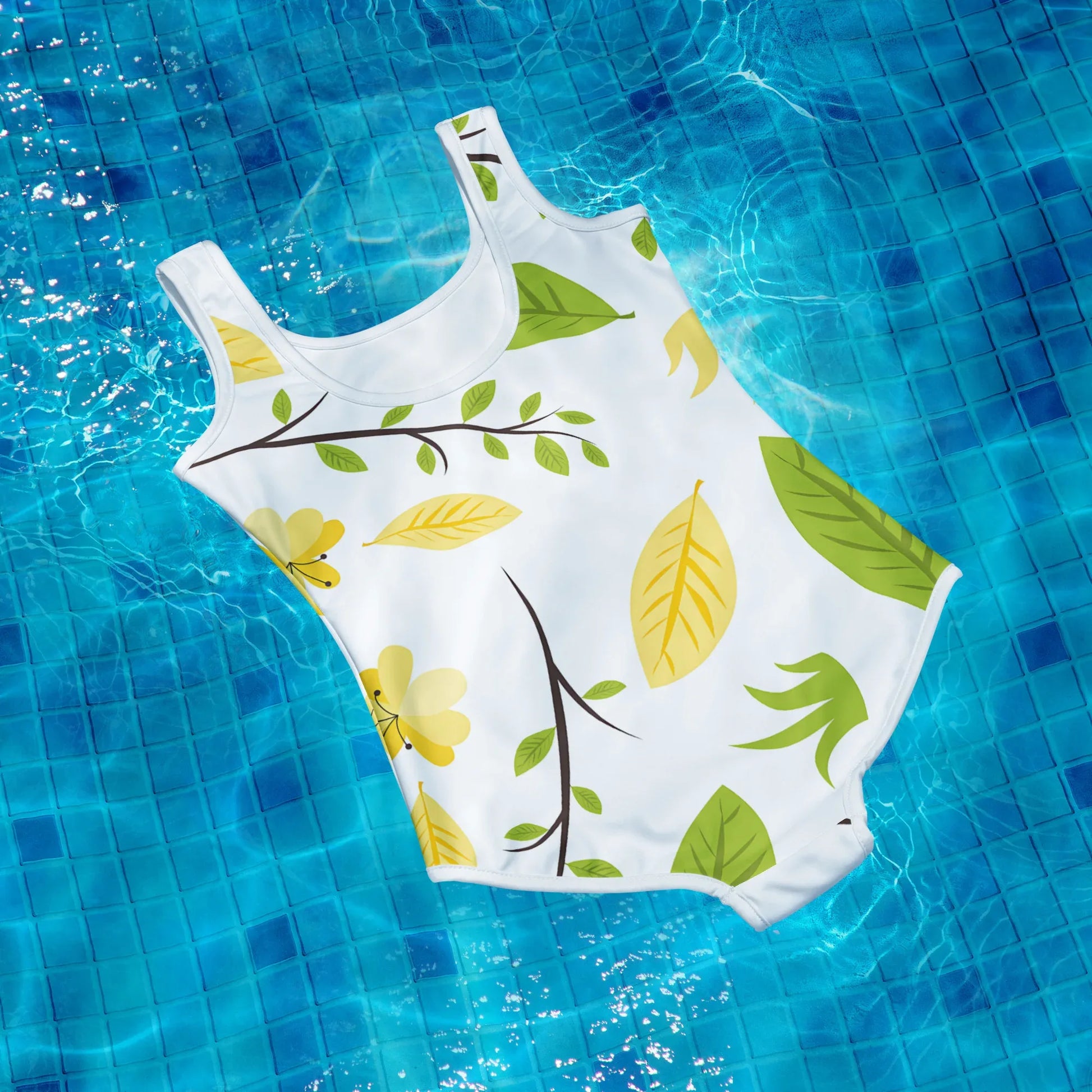 All-Over Print Youth Swimsuit - AwRans Clothing